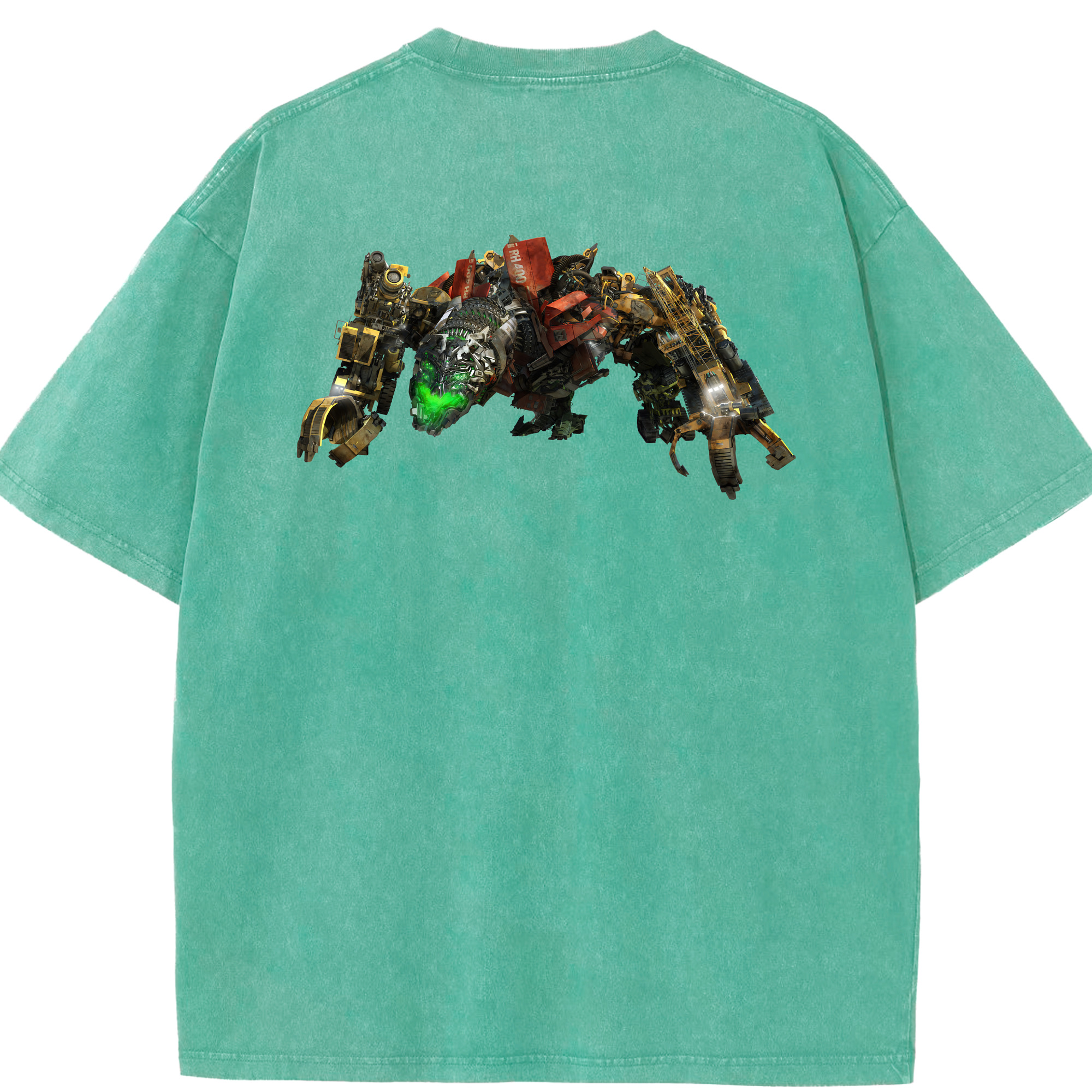 （画像用） Transformers トランスフォーマー 綿100% ヴィンテージ風 半袖Tシャツ（背面プリント）